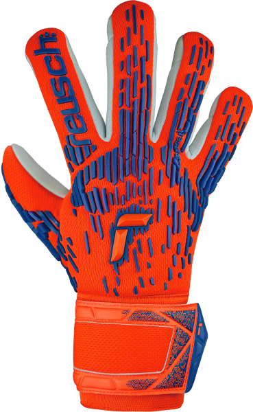 Reusch Attrakt Freegel Silver 5470235 2210 blue orange front